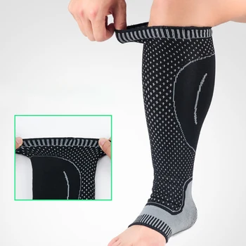 1 шт 2021 Защитный чехол для ног, компрессионные шины для голени ног, дышащие спортивные защитные аксессуары