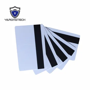 100 Пластиковых карт ПВХ 30Mil LoCo Магнитная магнитная полоса с защитной заливкой Бесплатная доставка