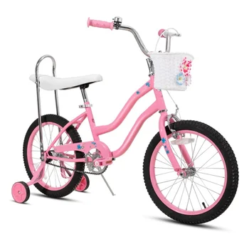 20 Дюймов Колеса для девочек в возрасте от 6 до 12 лет, велосипед для девочек с ручным тормозом и тормозами для каботажа, классическая форма рамы с низкой опорой