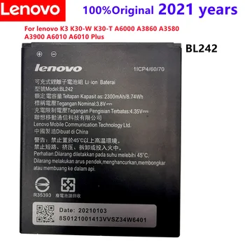 2021 Абсолютно Новый Аккумулятор BL242 Для lenovo K3 K30-W K30-T A6000 A3860 A3580 A3900 A6010 A6010 Plus Batterie Аккумулятор Bateria