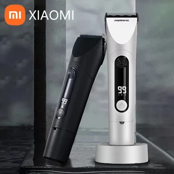 2023 Xiaomi Mijia Машинка Для Стрижки Волос Профессиональная Беспроводная Машинка Для Стрижки Волос С Лезвием из Титанового Сплава, Триммер для Мужчин, Электробритвы