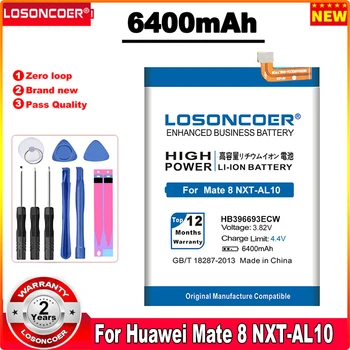 6400 мАч HB396693ECW Аккумулятор для оригинального Huawei Mate 8 Аккумулятор NXT-AL10 NXT-TL00 NXT-CL00 NXT-DL00 NXT-L09 NXT-L29