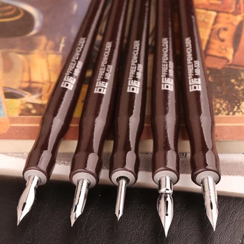 Japen GREAT MASTER Dip Pen, авторучка, профессиональные инструменты для комиксов, ручка для комиксов, Набор из 5 стержней и 5 наконечников
