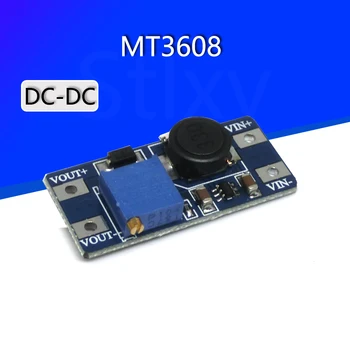 MT3608 DC-DC Повышающий преобразователь Booster Модуль питания Boost Повышающая плата МАКСИМАЛЬНАЯ мощность 28V 2A