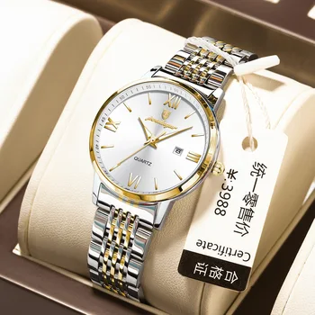 POEDAGAR, модные женские часы, лучший бренд, Розовое золото, нержавеющая сталь, водонепроницаемые кварцевые женские часы с датой, роскошные высококачественные часы, подарки
