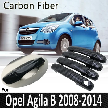 Pop для Opel Agila B Vauxhall 2008 2009 2010 2011 2012 2013 2014 Авто Дверная ручка крышка наклейка автомобильные аксессуары