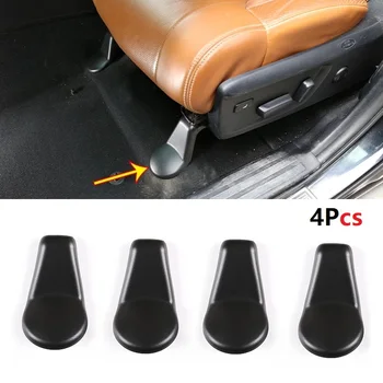 Аксессуары для укладки Для Toyota Tundra 2014-2020 ABS, 4 шт., черная Автомобильная деталь, винт для ножек сиденья, Защитная крышка, Декоративная крышка