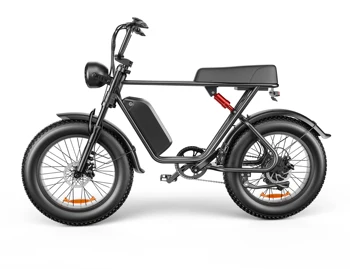 В наличии в США/ЕС Электрический велосипед 20 Дюймов, Толстая шина, внедорожный 1000 Вт 48 В, Мощный горный Электрический Велосипед для взрослых, Велосипедные Электровелосипеды