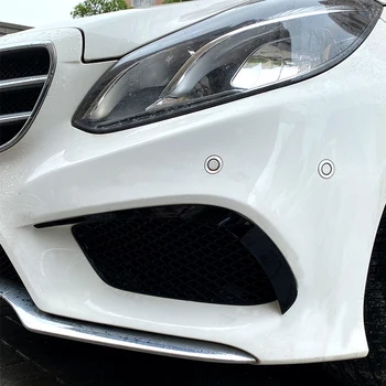Для Mercedes-Benz E-Class W212 Подтяжка лица AMG 2013 2014 2015 Автомобильный Разветвитель Переднего Бампера Вентиляционные Заслонки Рамка Решетки Декоративные Планки