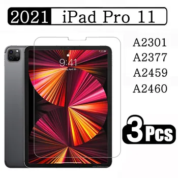 Закаленное Стекло Для Apple iPad Pro 11 2021 A2301 A2377 A2459 A2460 С Защитой От Царапин, Защитная Пленка Для экрана планшета с Полным покрытием