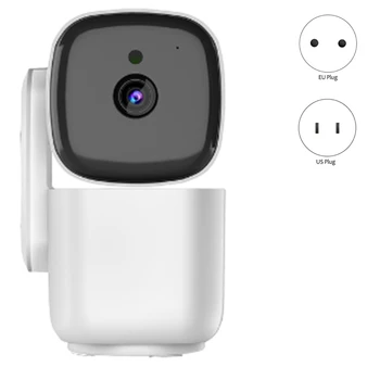 Камера Tuya Крытый Умный дом Wifi Камера 1080P Внутренняя безопасность Беспроводная камера наблюдения Alexa Автоматическое отслеживание