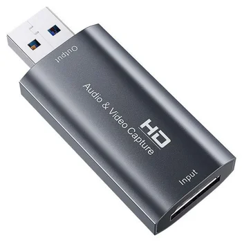 Карта видеозахвата 4K USB 2,0 3,0 HDMI, карта видеозахвата 1080P HD, карта аудиозахвата для ТВ-игрового ноутбука USB3.0
