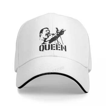 Новая бейсболка Queen Rock Band, Мужская Повседневная Хлопковая шляпа для папы с принтом, Бейсболка Британской рок-группы Queen, Регулируемые Шляпы Snapback