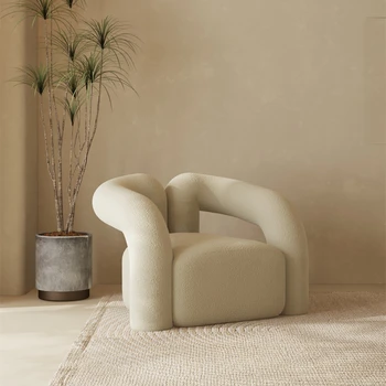 Одноместный Дизайнерский стул в Скандинавском стиле, Туалетный столик для гостиной, Роскошное Модное Свадебное кресло, Мягкие Представительские кресла для салона Красоты, Современная мебель
