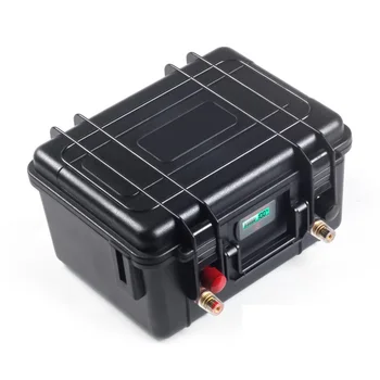 Перезаряжаемый литий-железо-фосфатный аккумулятор LiFePO4 12V 100Ah с BMS для наружного кемпинга, Солнечной Энергии, бытовой электротехники