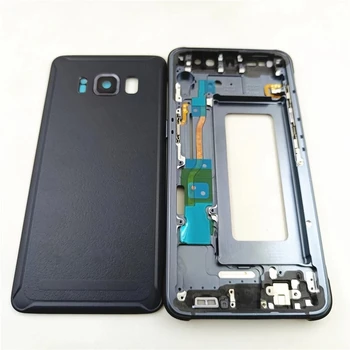 Полный Корпус Для Samsung Galaxy S8 Active G892 G892U G892FD с Боковыми кнопками + Крышка Батарейного отсека Средняя Передняя Рамка Безель Корпуса