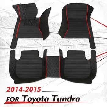 Пользовательские автомобильные коврики для Toyota Tundra Five Seats 2014 2015, автомобильные накладки для Ног, Автомобильный Ковер, Аксессуары для интерьера