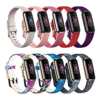Ремешок для Fitbit Luxe, мягкие смарт-часы, браслет, сменный ремешок для Fitbit Luxe, аксессуары для браслетов Correa Luxe