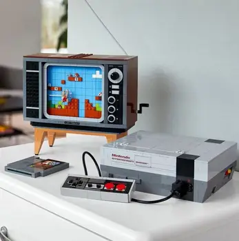 Совместимая модель 71374 Super Marioed NES Nintendo Entertainment System, строительный блок, кирпичная сборка, ТВ-игра, детские игрушки, подарки