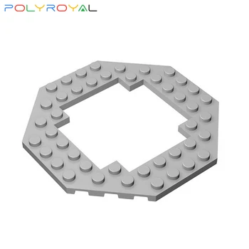 Строительные блоки Технические детали 10x10 восьмиугольная средняя полая доска 10 шт MOC Развивающая игрушка для детей подарок на день рождения 6063