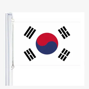 Флаг Южной Кореи, 90*150 см, 100% полиэстер, баннер, цифровая печать
