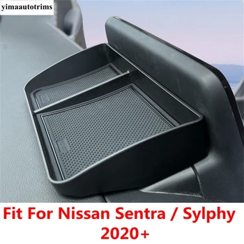 Центральная панель управления, Ящик для хранения приборной панели, Держатель, Лоток для Nissan Sentra / Sylphy 2020 - 2023 Аксессуары для интерьера