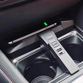 15 Вт Автомобильное QI беспроводное зарядное устройство для BMW 3-4 Серии F30 F31 F32 F33 F34 F35 F36 M3 F80 M4 F83 быстрое зарядное устройство для телефона держатель для зарядки