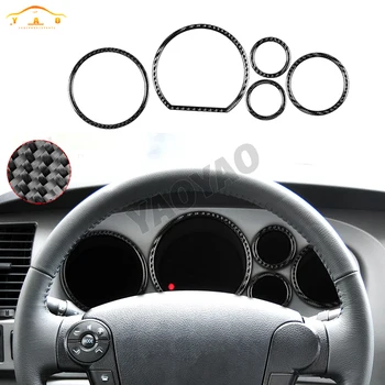 Автозапчасти для Toyota Tundra 2007-2013 Наклейка для отделки панели Спидометра из углеродного волокна Аксессуары для интерьера автомобиля