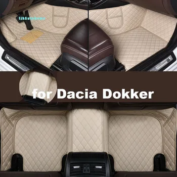 Автомобильные коврики Autohome для Dacia Dokker 2015-2019 года выпуска, обновленная версия, аксессуары для ног, ковры