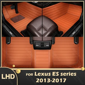 Автомобильные коврики для LEXUS ES серии ES200 ES250 ES300h ES350 2013 2014 2015-2017 Пользовательские автоматические накладки для ног автомобильный ковер