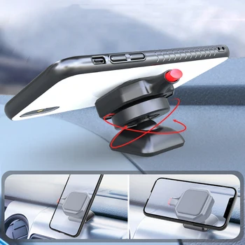Автомобильный держатель для телефона мотоцикла, Настенная приборная панель, быстрое крепление, Настольная подставка для мобильных устройств, подставка для автомобильных аксессуаров Xiaomi iPhone