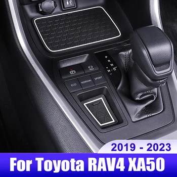 Для Toyota RAV4 2019 2020 2021 2022 2023 RAV 4 XA50 Гибридный Автомобильный Противоскользящий Слот для Ворот, Коврик для Чашки, Дверной Нескользящий Резиновый Коврик, Аксессуары
