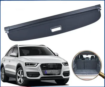 Шторка для уединения заднего багажника Автомобиля, защитный экран, грузовой чехол для Audi Q3 2013-2014, Водонепроницаемые Аксессуары для интерьера
